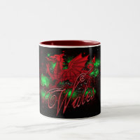 Caneca de Galês, dragão, dia de Wales, St David