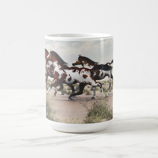 Caneca de galope dos cavalos (Centro)