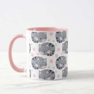 Caneca de Gato Adormecido