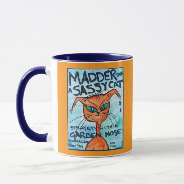 Caneca de Gato Atrevido (Esquerda)