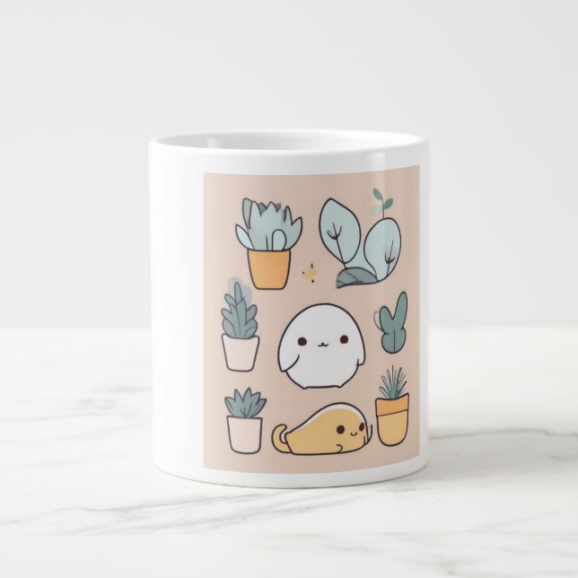 Caneca de Gato Bonita e Suave (Frente)