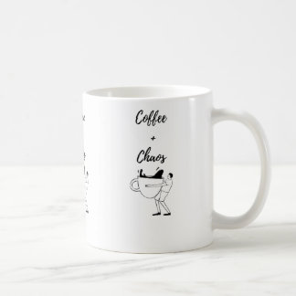 Caneca de gato caos + café Fanny 11oz