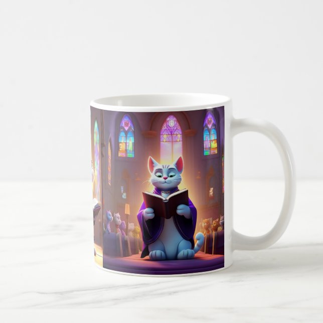 Caneca de Gato da Igreja. (Direita)