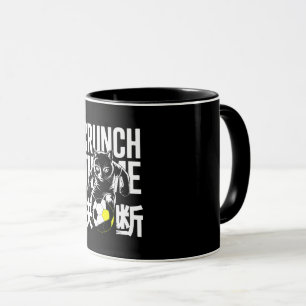 Caneca de Gato de Futebol Hora da Decisão Feroz