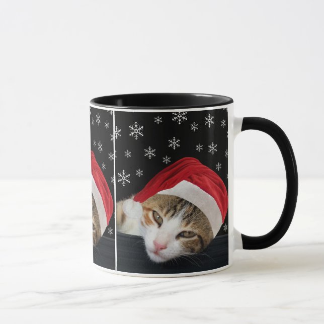 Caneca de Gato de Natal (Direita)