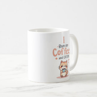 Caneca de Gato Divertida Café e Cattitude
