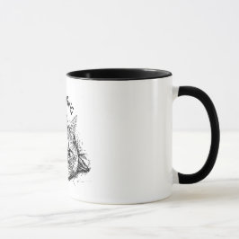 Caneca de Gato Engraçado