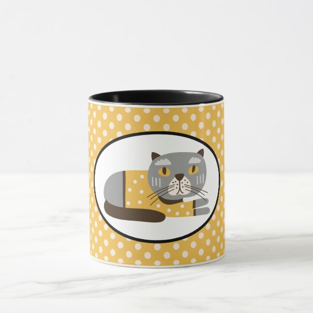 Caneca de Gato Fofo (Centro)