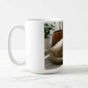 Caneca de Gato Fofo da Dobragem Escocesa - Café de