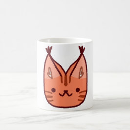 Caneca de Gato Laranja