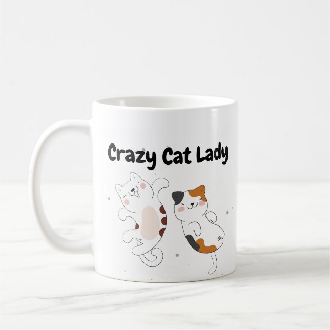 Caneca de Gato Louca (Esquerda)