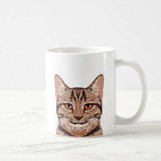 Caneca de Gato Marrom - Cama de Gato
