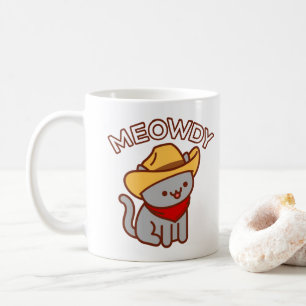 Caneca de Gato - "MEOWDY"