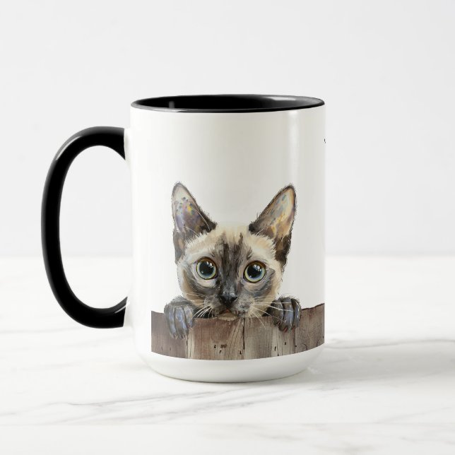 Caneca de Gato Tonquinês (Esquerda)