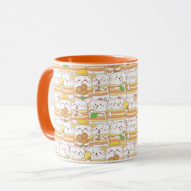 Caneca de Gatos (Frente Esquerda)
