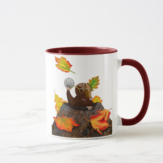 Caneca DE/GB Tasse/Mug Maulwurf/Mole (Direita)