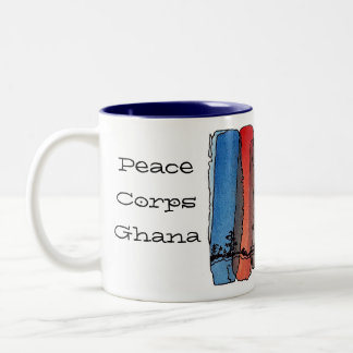 Caneca de Ghana do corpo de paz