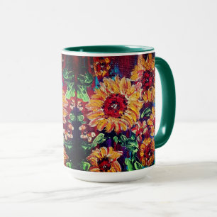 Caneca de Girassóis