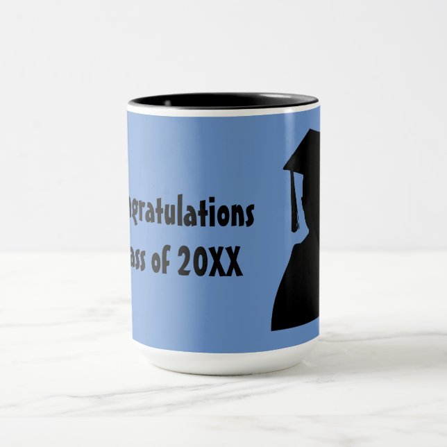 Caneca de Graduação da Turma de 20XX (Centro)