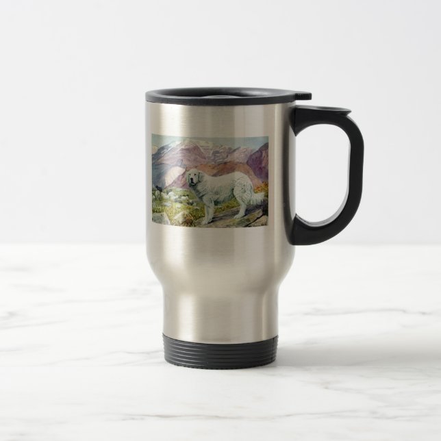Caneca de grandes Pyrenees (Direita)