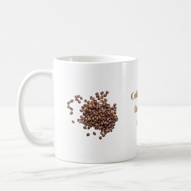 Caneca de grão de café (Esquerda)