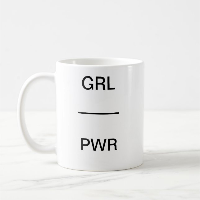 Caneca de GRL PWR (Esquerda)