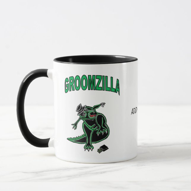 Caneca de Groomzilla (Esquerda)