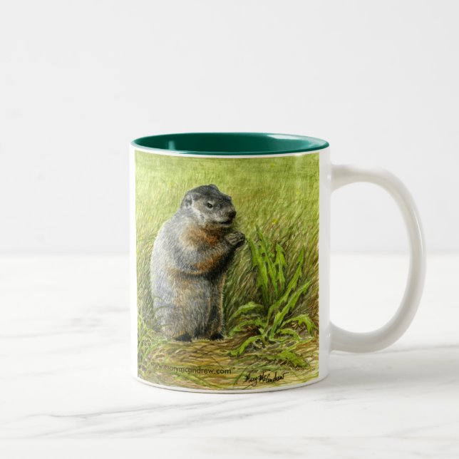 Caneca de Groundhog (Direita)