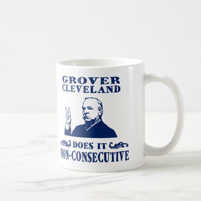 Caneca de Grover Cleveland (Direita)