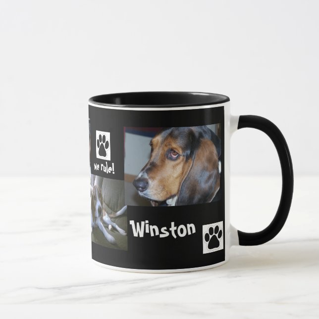 Caneca de Guinness e de Winston (Direita)