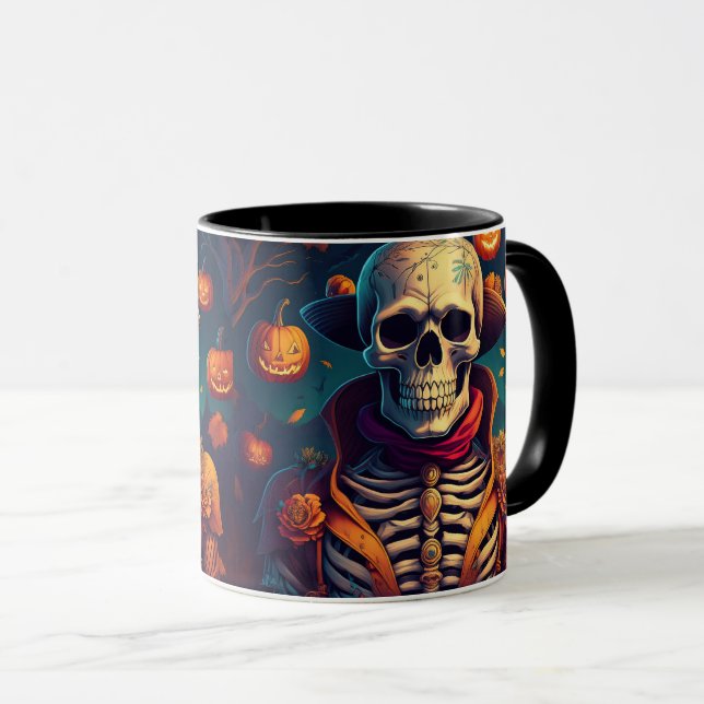 Caneca de Halloween (Frente Esquerda)