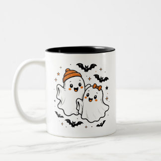 Caneca de Halloween de Fantasma Fofo | Xícara de C