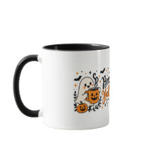 Caneca de Halloween Fofa