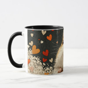 Caneca de Hamster Fofa – Xícara de Café de Arte de