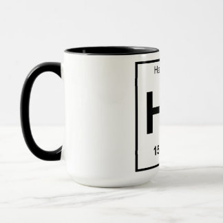 Caneca de Handwavium - preto e branco