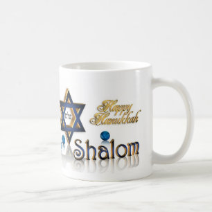Caneca de Hanukkah Shalom