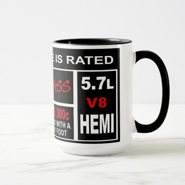 Caneca de HEMI Badass (Direita)