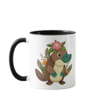 Caneca de Homeschool Ornitorrinco