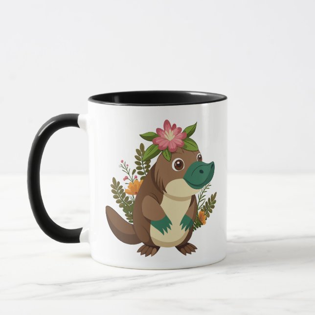 Caneca de Homeschool Ornitorrinco (Esquerda)
