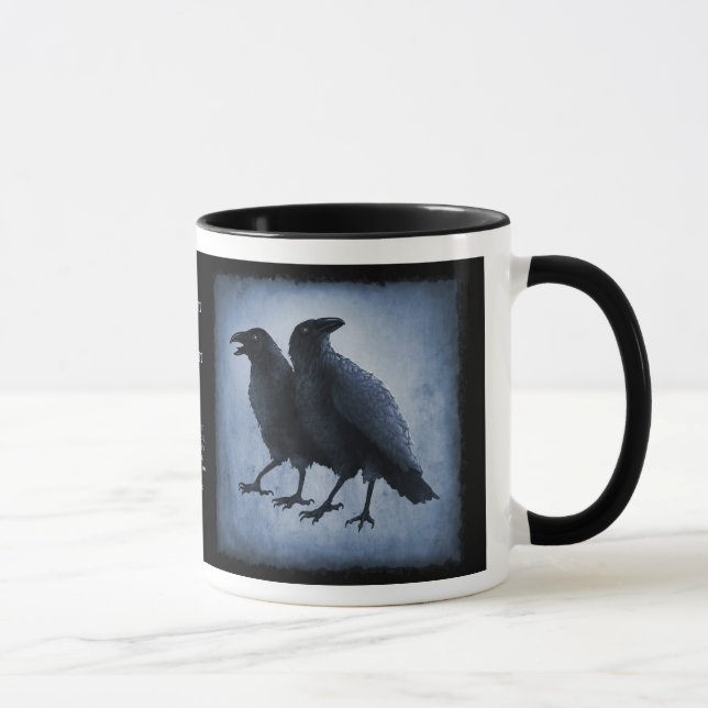 Caneca de Huginn & de Muninn (Direita)