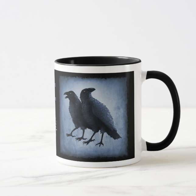 Caneca de Huginn & de Muninn (Direita)