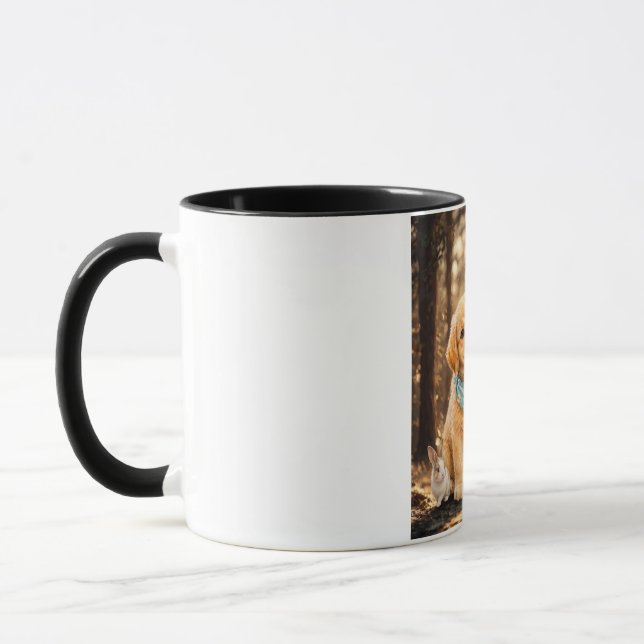 Caneca de ilustração da Natureza de Estimação Capr (Esquerda)