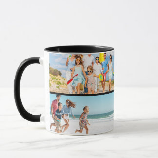 Caneca de Imagem Personalizada com 4 Fotos Present