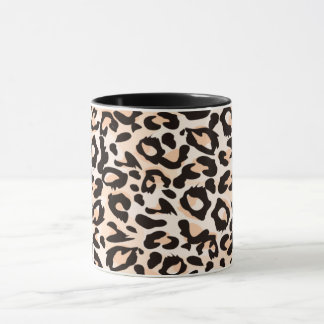 Caneca de Impressão Leopardo, 325 ml