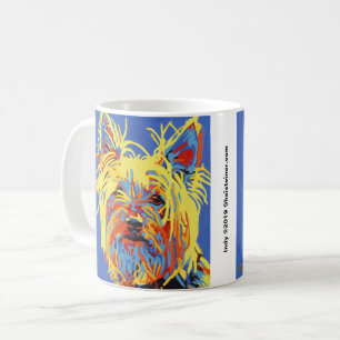 Caneca de Indy - cão de Terrier