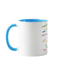 Caneca de Insultos em Iídiche