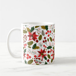 Caneca de inverno de Poinsettia