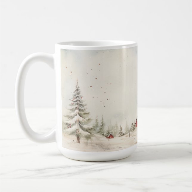 Caneca de inverno/Natal (Esquerda)