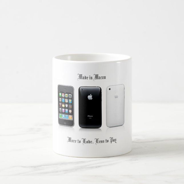 Caneca de Iphone 3GS (Centro)