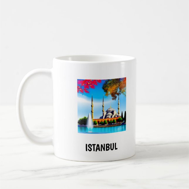 Caneca de ISANBUL vibrante (Esquerda)
